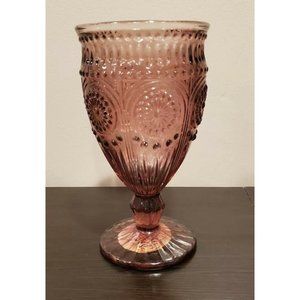 Pioneer Woman Purple Goblet